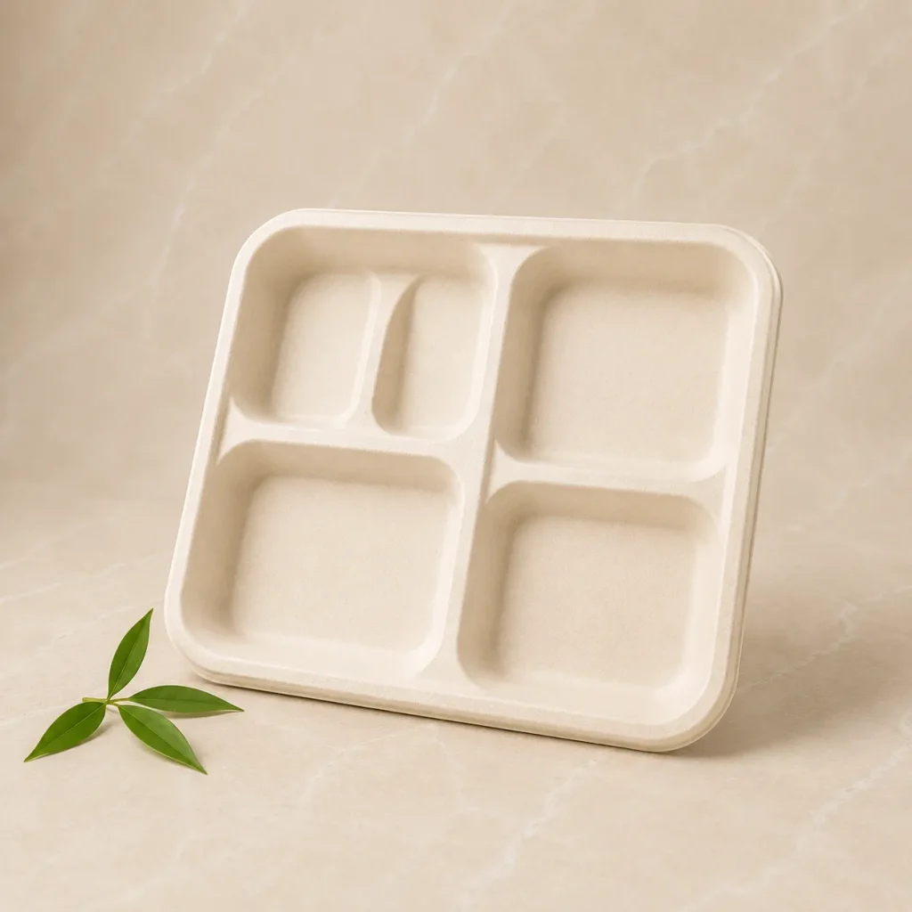 Sugarcane Bagasse Trays